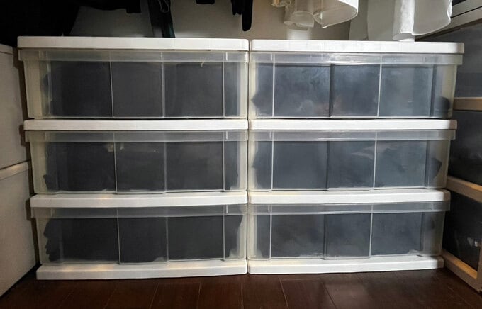 アイリスオーヤマの3段一体型「ワイドチェスト」。コストパフォーマンスに優れている