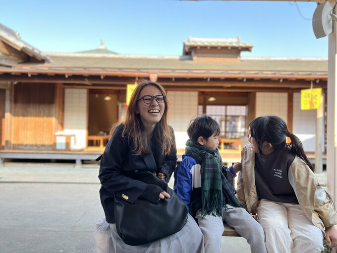 およねさんと子ども