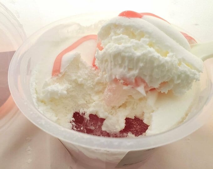 とろ生わらび餅の中身