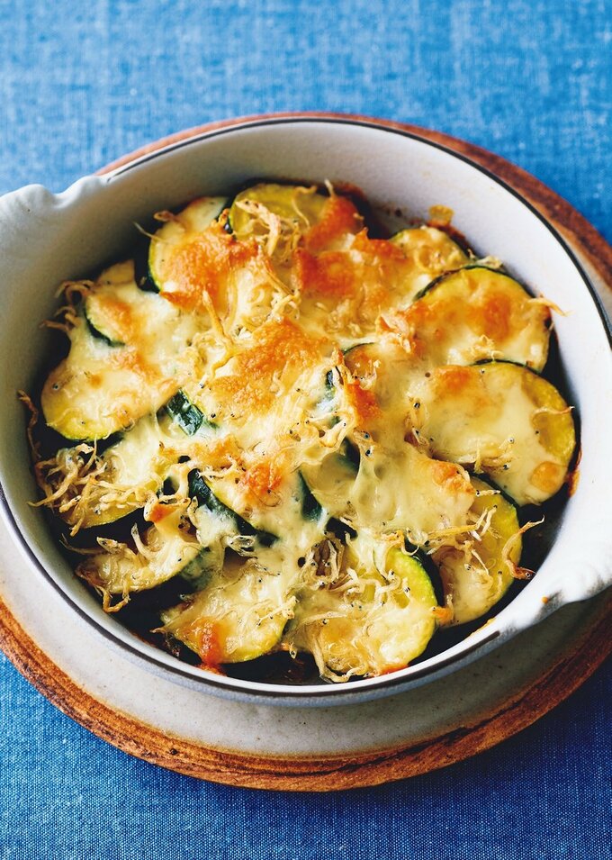 ズッキーニのチーズ焼き