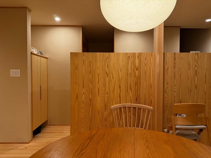 ダイニング側からの写真