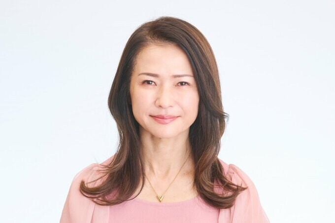 ひし型巻き髪ヘア