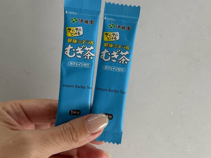 麦茶の粉末スティック