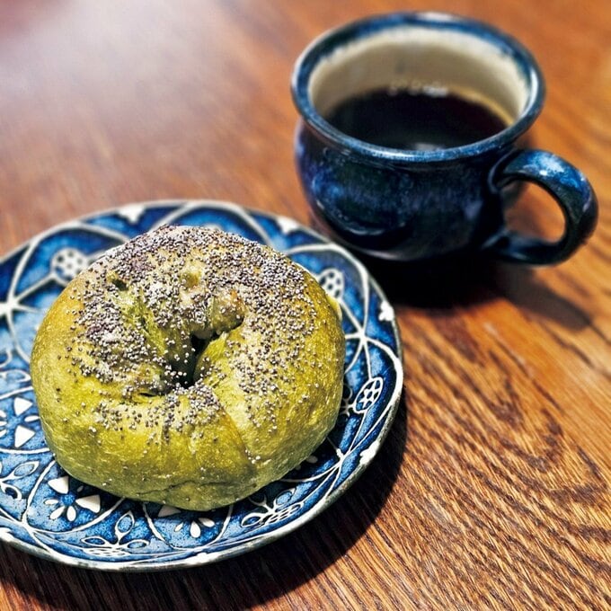 抹茶ベーグル