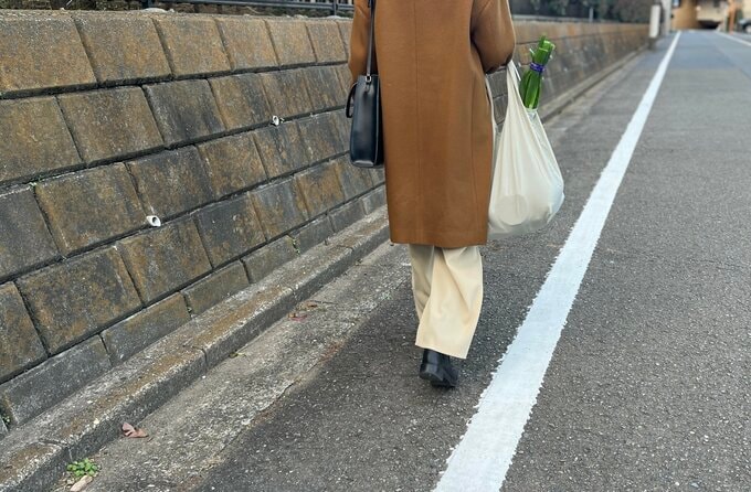 買い物に行くharuさん