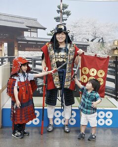 甲冑着用体験