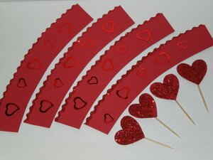 「カップケーキトッパー」はバレンタインにも活躍！