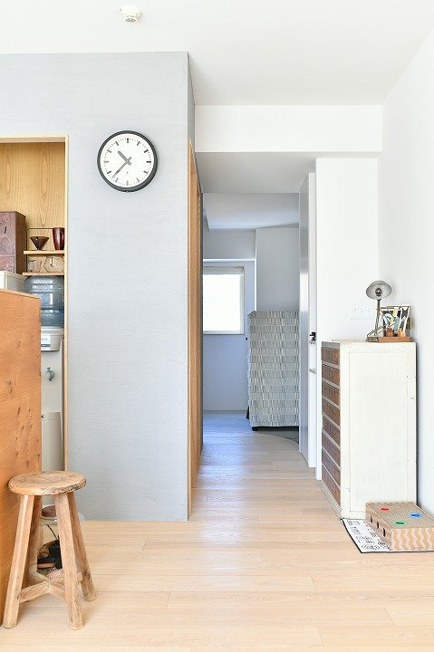 キッチンからの快適動線