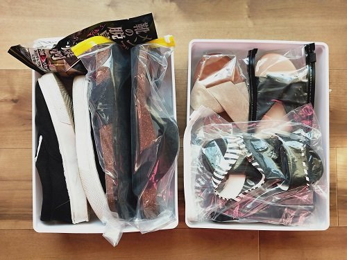 靴の乾燥剤や珪藻土など