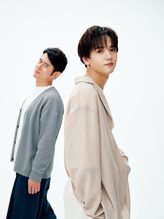 原田泰造さんと中島颯太さん