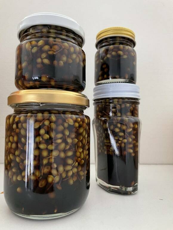 山椒のしょうゆ漬け