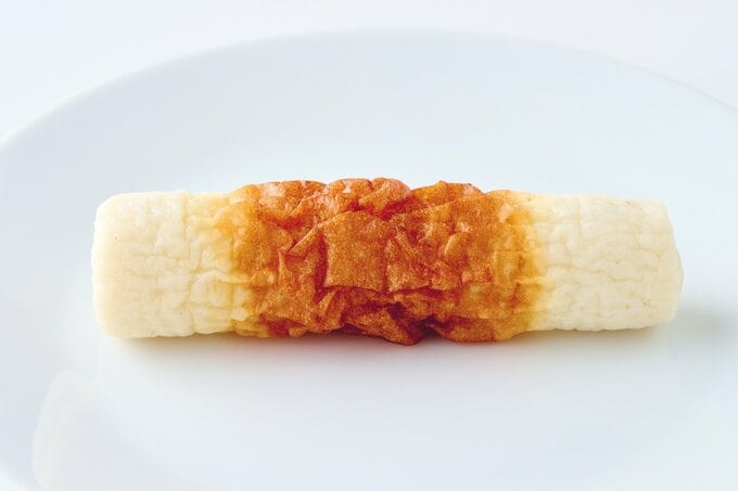 お皿にのったちくわ