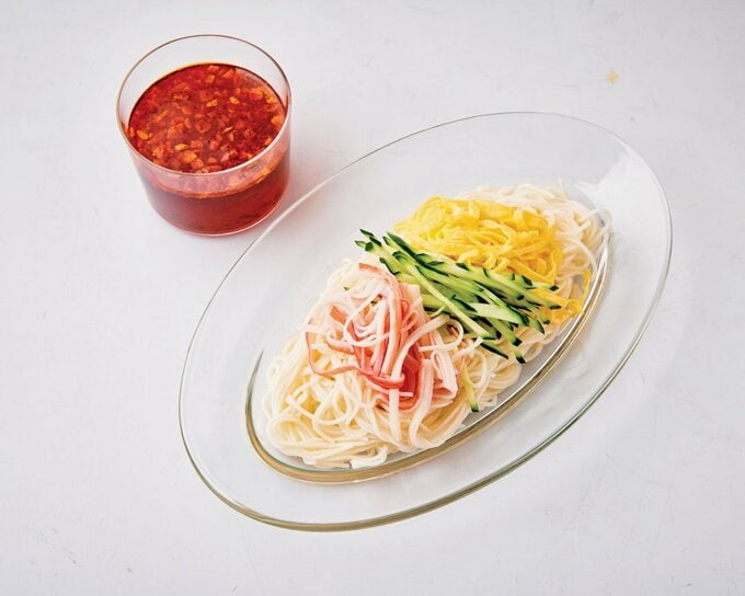 ラー油そうめん