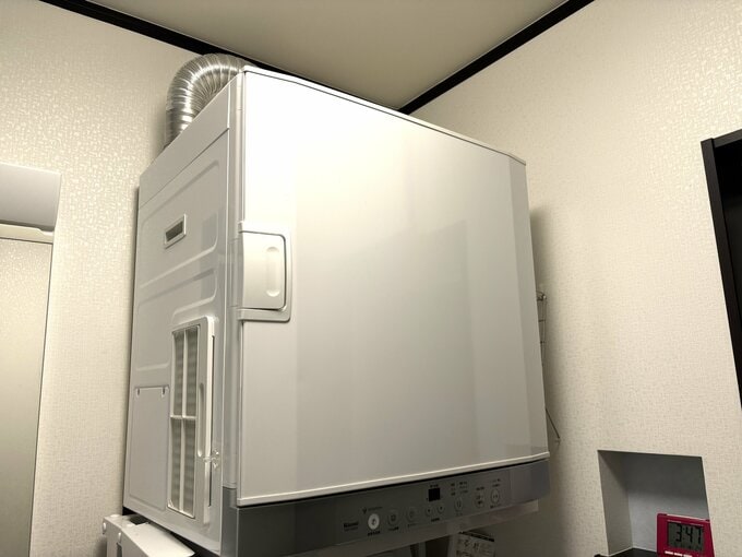 独立型の衣類乾燥機
