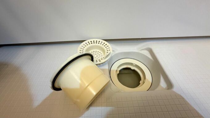 封水筒も毎日掃除すればきれいに