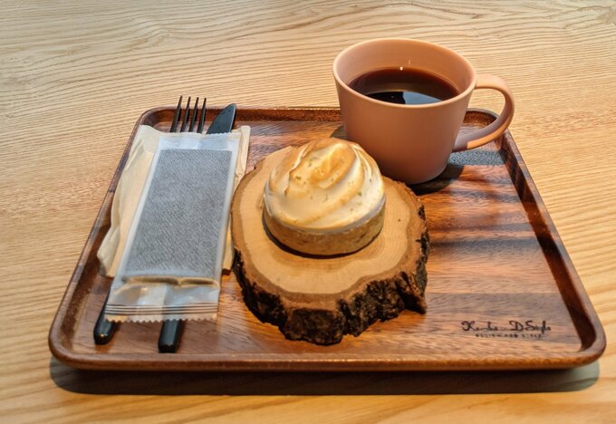 コーヒーとケーキ