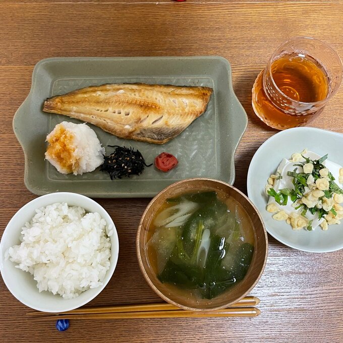 ホッケ焼き定食