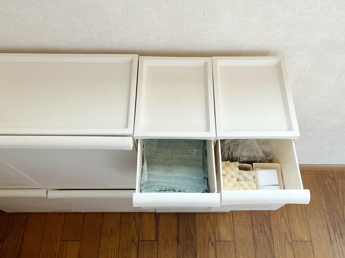木村さんの古スポンジ収納