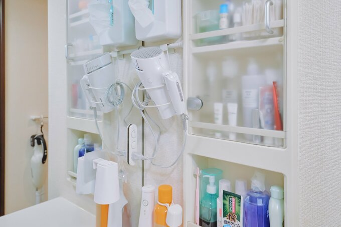 ドライヤー収納