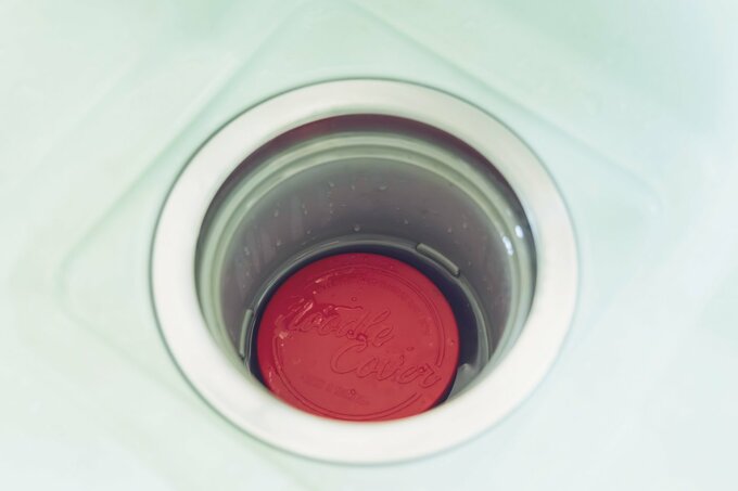 100円ショップのマグカップカバー