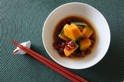 冬至に食べたい「カボチャのいとこ煮」レシピ。ゆであずき缶詰で簡単に