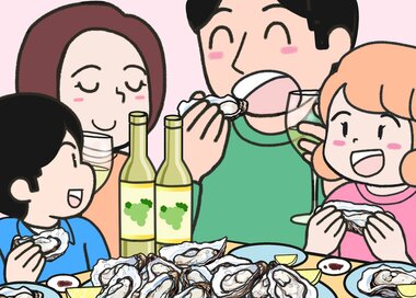 フレッシュな「牡蠣」の食べ放題！どこが違う？5つ見つけたらエラい＜間違い探し＞