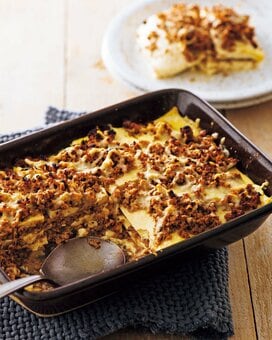 ボリューミーなラザニアも糖質オフ！ひき肉もチーズもOK