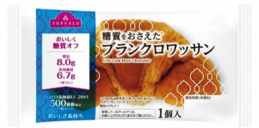 TOPVALU 糖質をおさえたクロワッサン