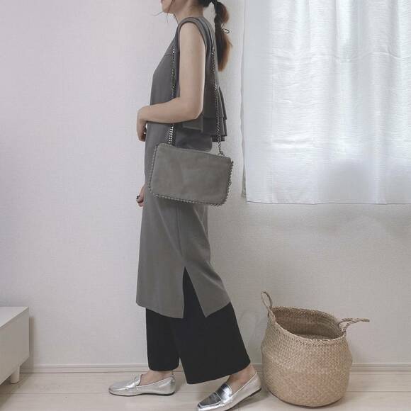 ワンピースと合わせたコーデ