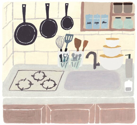 シンメトリーや大きさ順など一定の法則に合わせるだけで、美しく変身