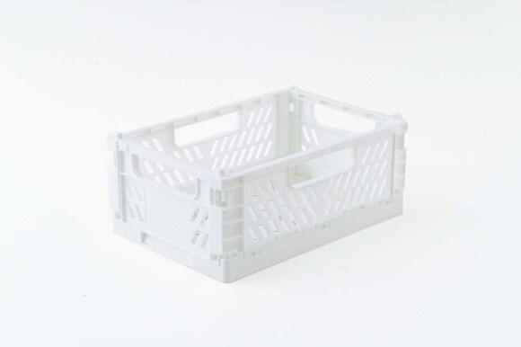 折りたためるコンテナは持ち運びもラクラク！