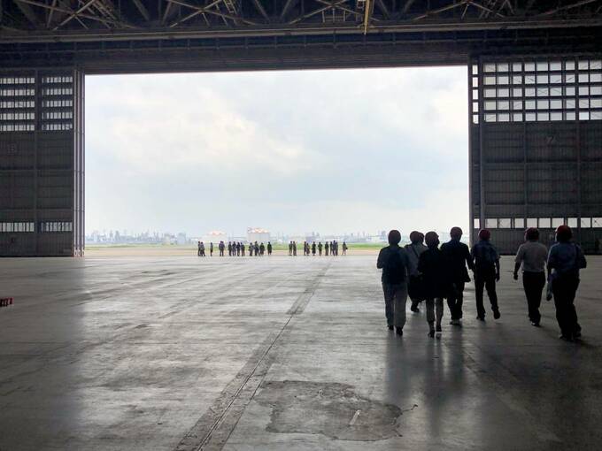 航空会社の工場見学は感動！