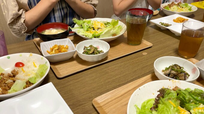 食事の様子