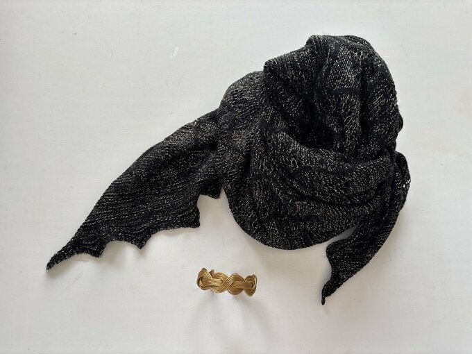 ストールの巻き方