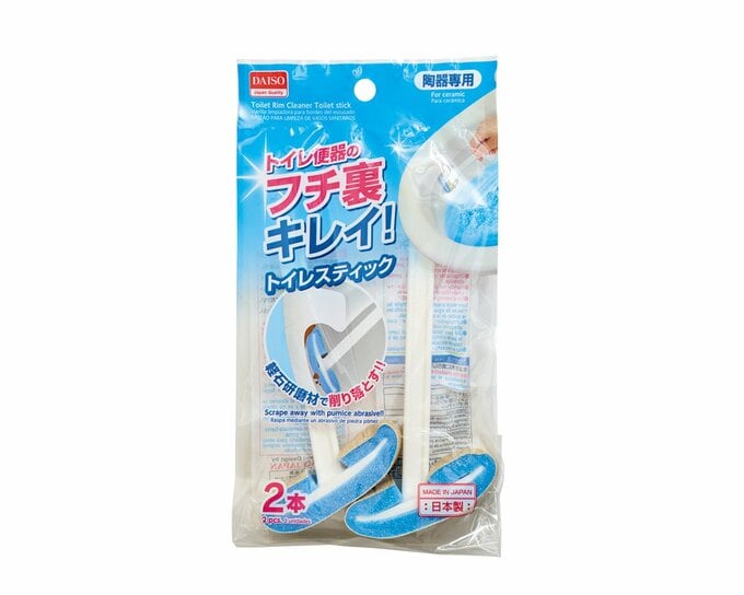 研磨剤つきのクラフト紙がカーブのあるスポンジに巻かれたスティック