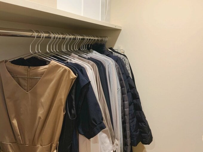 クローゼットの整理