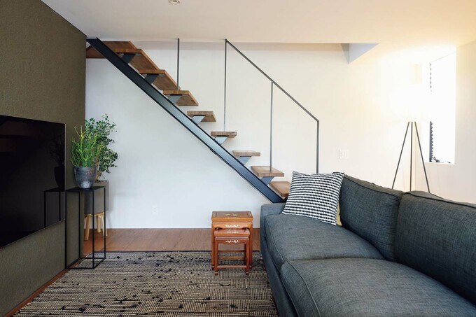 リビングと階段