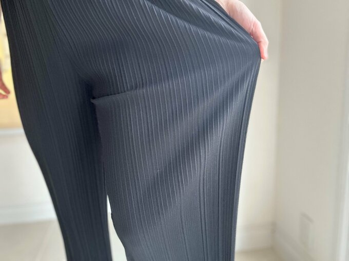 プリーツの素材アップ