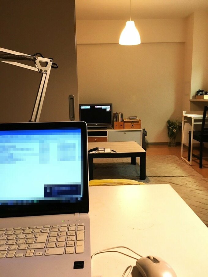 部屋の中