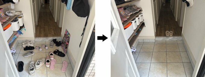 玄関ビフォーアフター