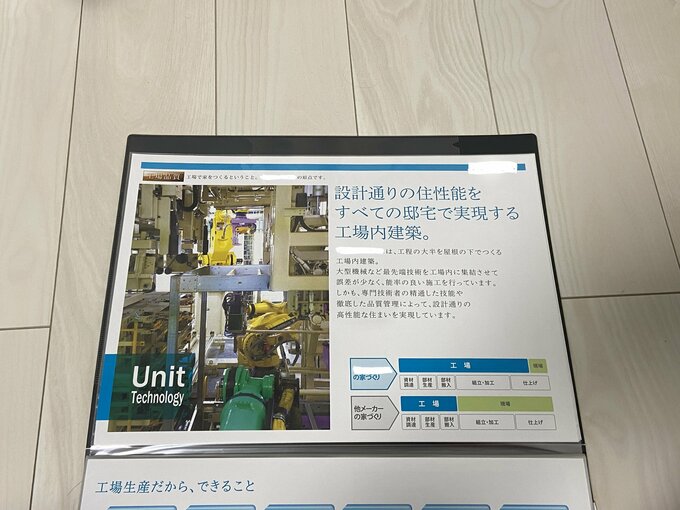ハウスメーカーのパンフレット