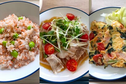 50代ふたり暮らし「リアルな昼ごはん5日分」。1食300円、炒める・蒸す・出すだけで簡単