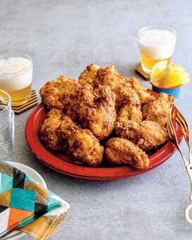 少ない油と身近な材料で。ジューシーなクリスピーフライドチキン