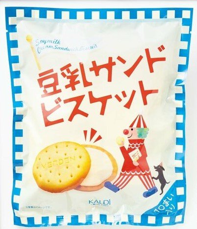 豆乳サンドビスケット