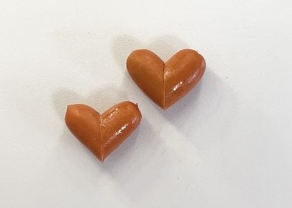 ハートウインナー