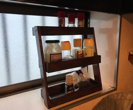 調味料ラック完成