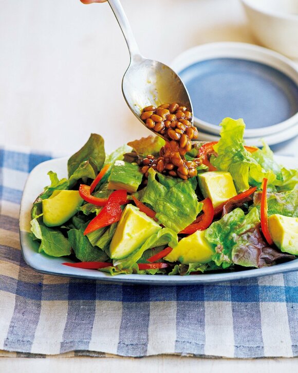 納豆アボカドサラダ