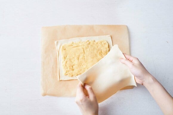 パイシートを重ねる