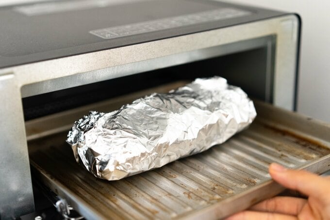 トースターに入れる