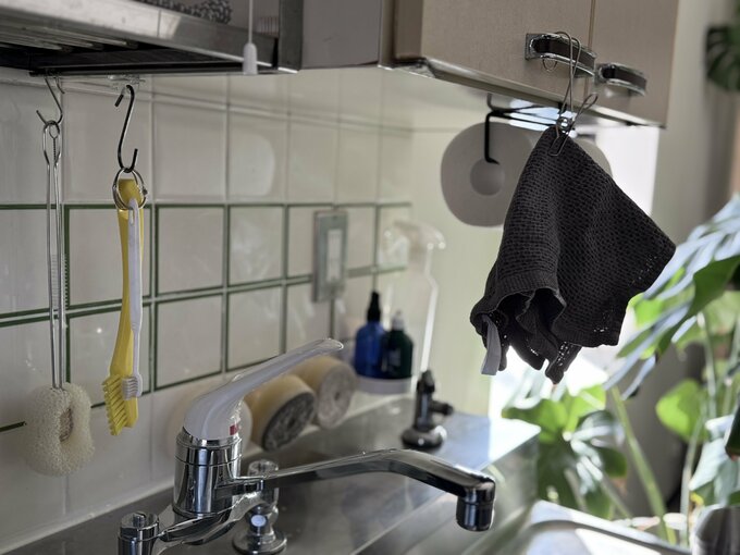 散らかって見えないポイントは、色をそろえることと、置き方を美しく意識すること